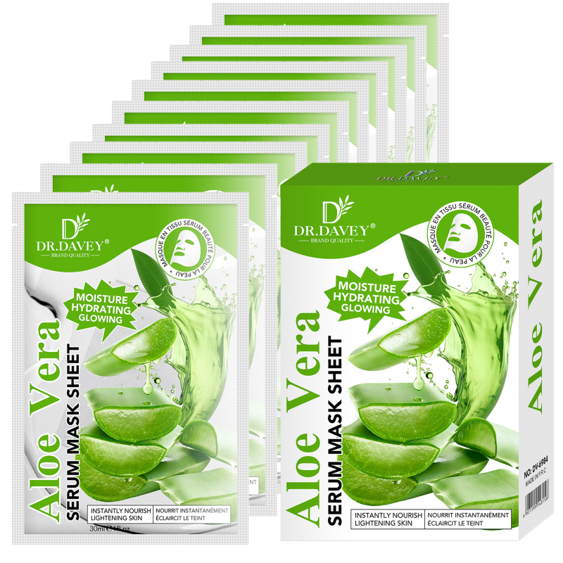 Aloe Vera Serum Facial Mask Sh - đánh giá và giá Face Mask Storage Box