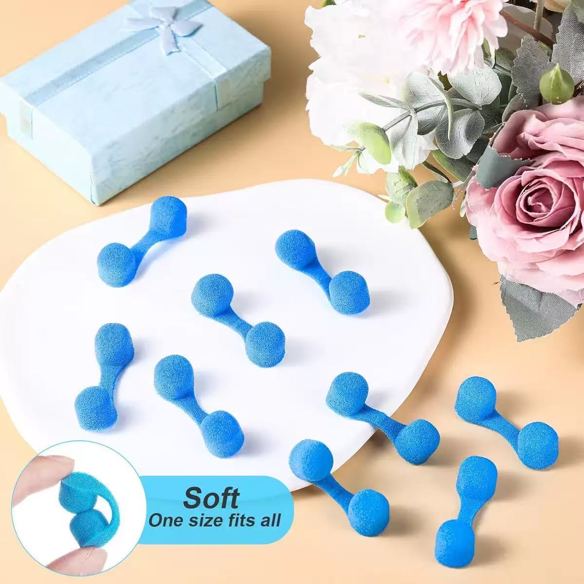 Blue Disposable Sponge Nose Fi - đánh giá và giá Disposable Mask Blue