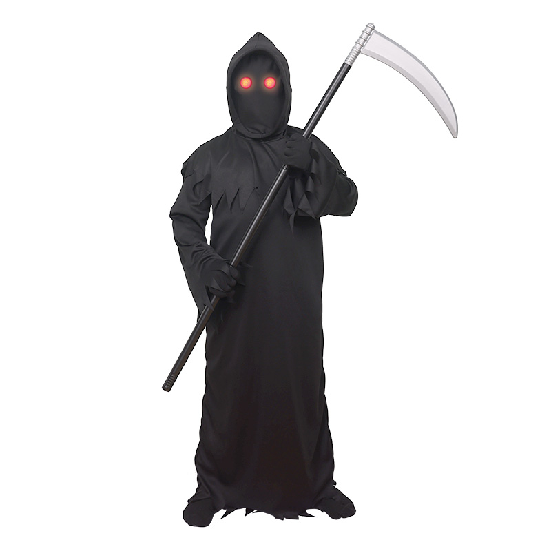 Halloween Grim Reaper Horror C - đánh giá và giá Black Face Mask Pack