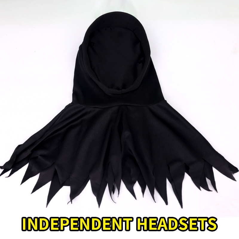 Halloween Grim Reaper Horror C - đánh giá và giá Black Face Mask Pack