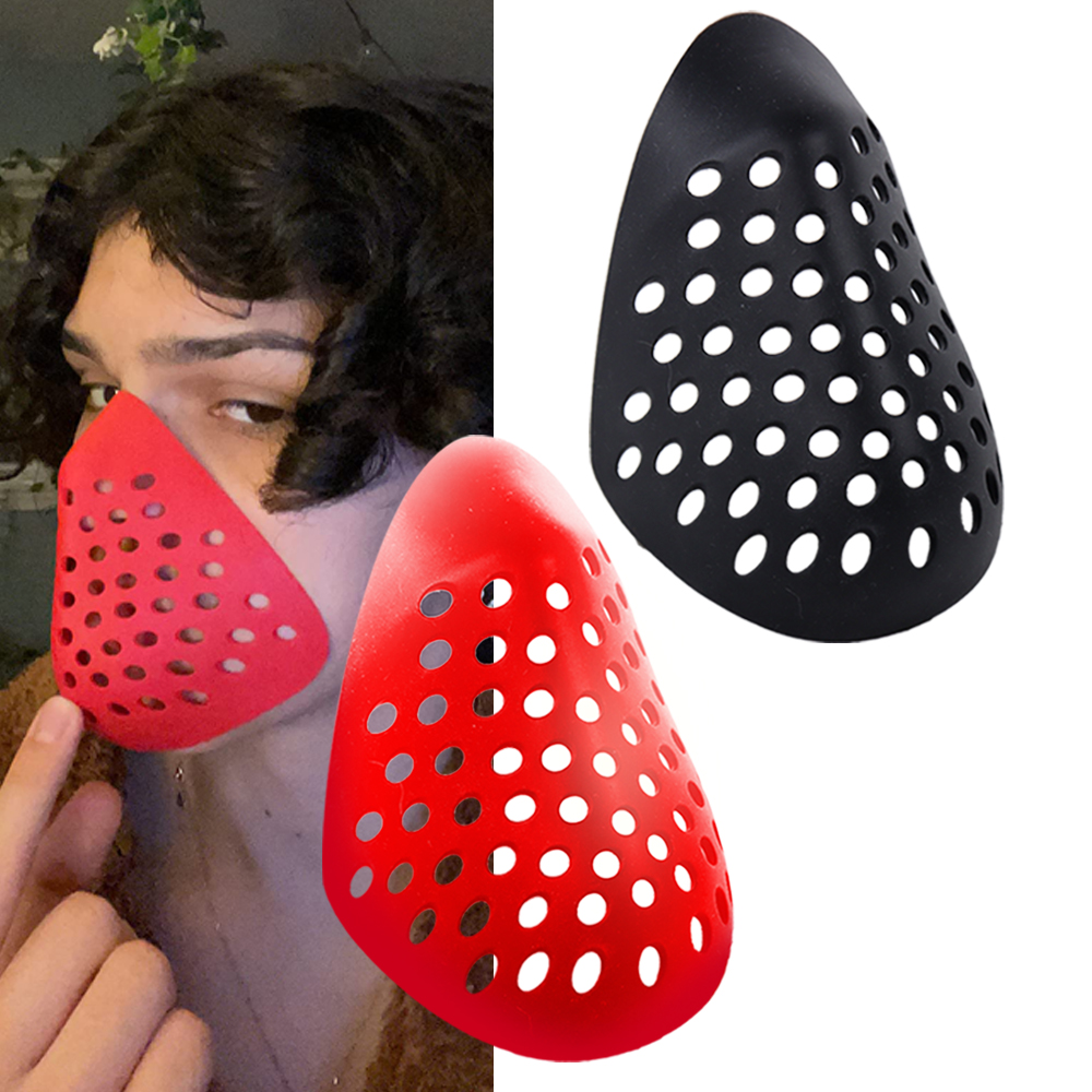 Half Face Bracket Silicone Mas - đánh giá và giá Silicone Mask Bracket