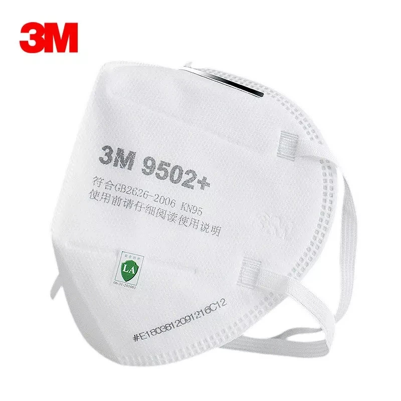 50Pcs/bag 3M KN95 Face Mask 95 - đánh giá và giá 3M Mask 9502+