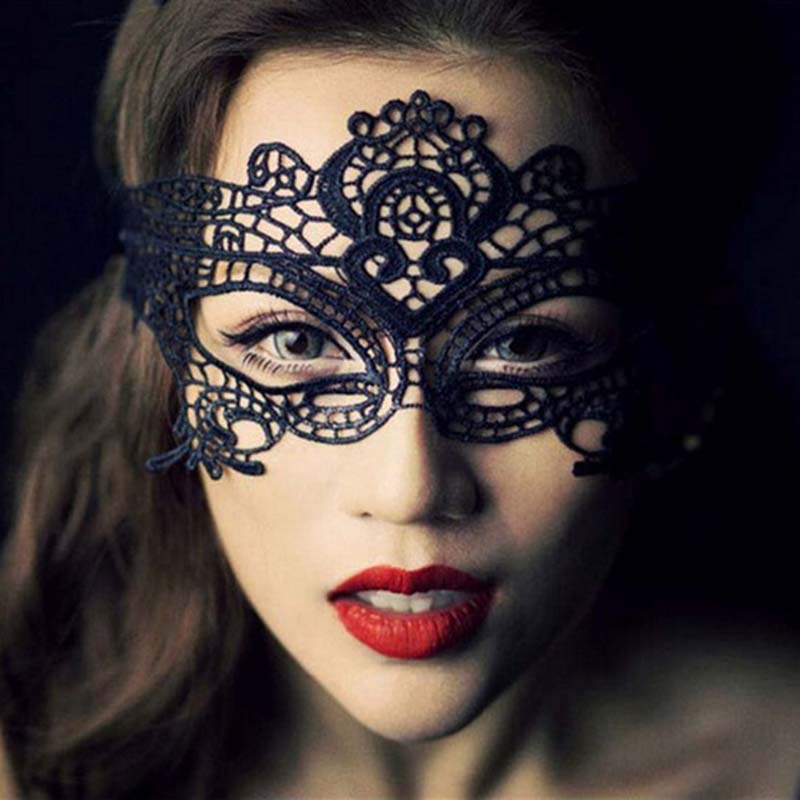 Sexy Women Lace Hollow Masquer - đánh giá và giá Respirator Half Face