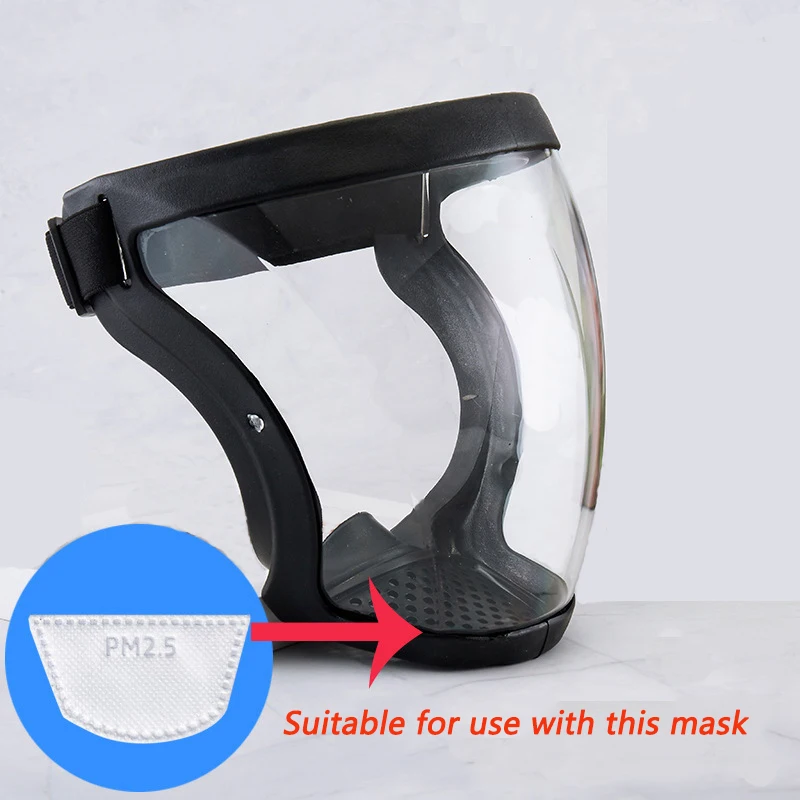 Full Face Shield Windproof Ant - đánh giá và giá Anti Pollution Mask
