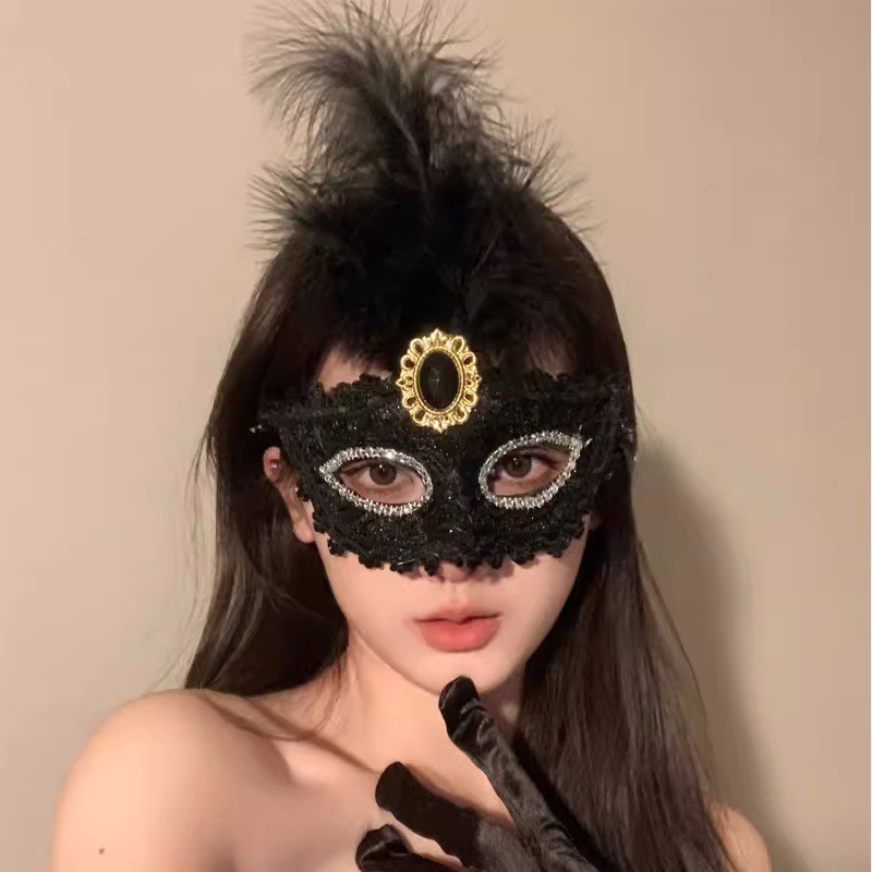 Women Masquerade Mask Venetian - đánh giá và giá Respirator Half Face