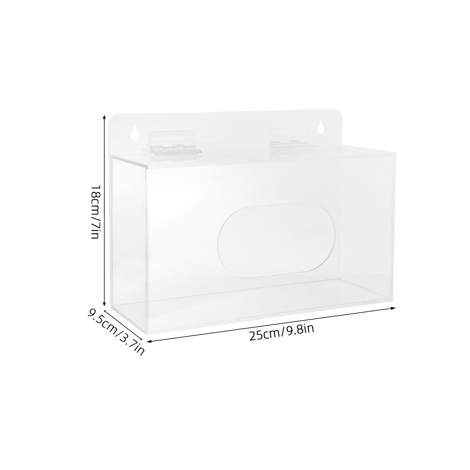 Acrylic Face Mask Organizer Wa - đánh giá và giá Face Mask Storage Box