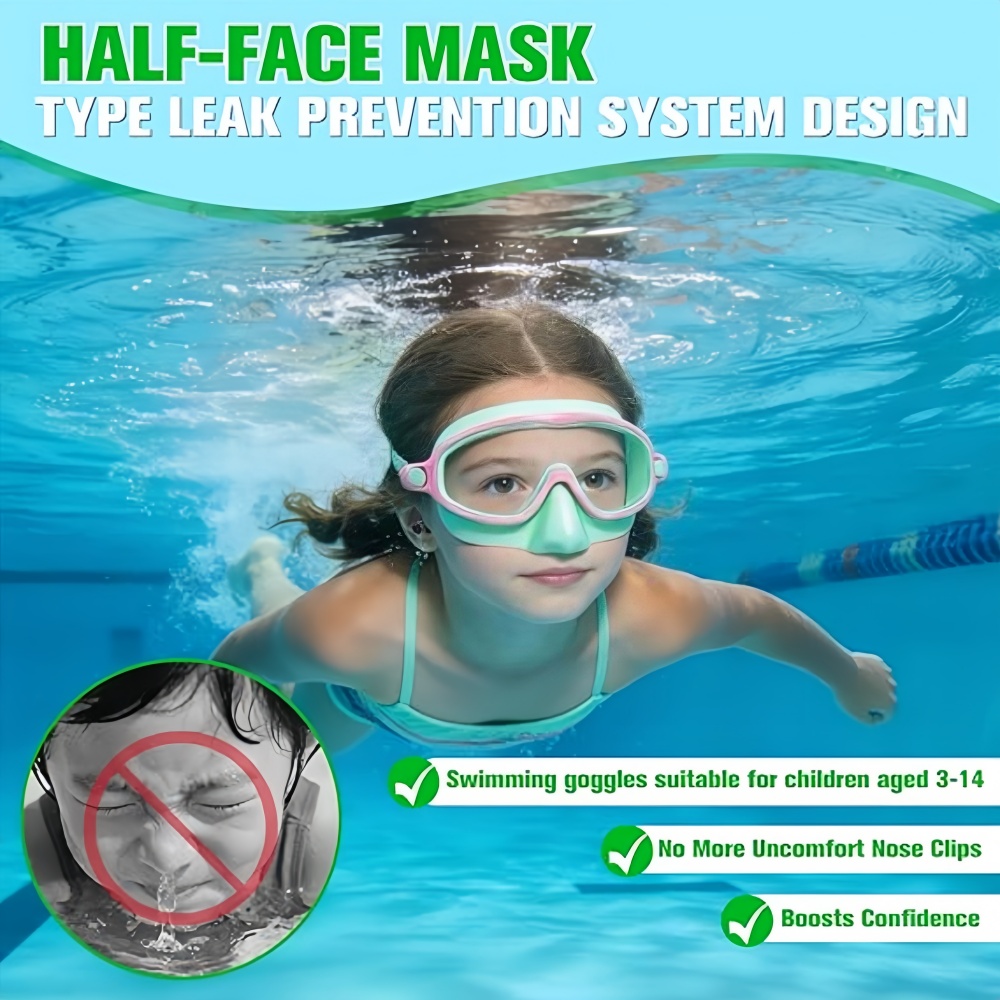 Kids Swimming Goggles with Nos - đánh giá và giá Anti Pollution Mask