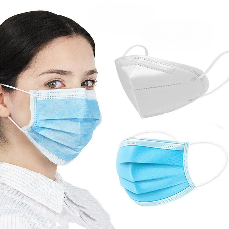 3-Layer Disposable Face Mask-A - đánh giá và giá Disposable Mask Blue