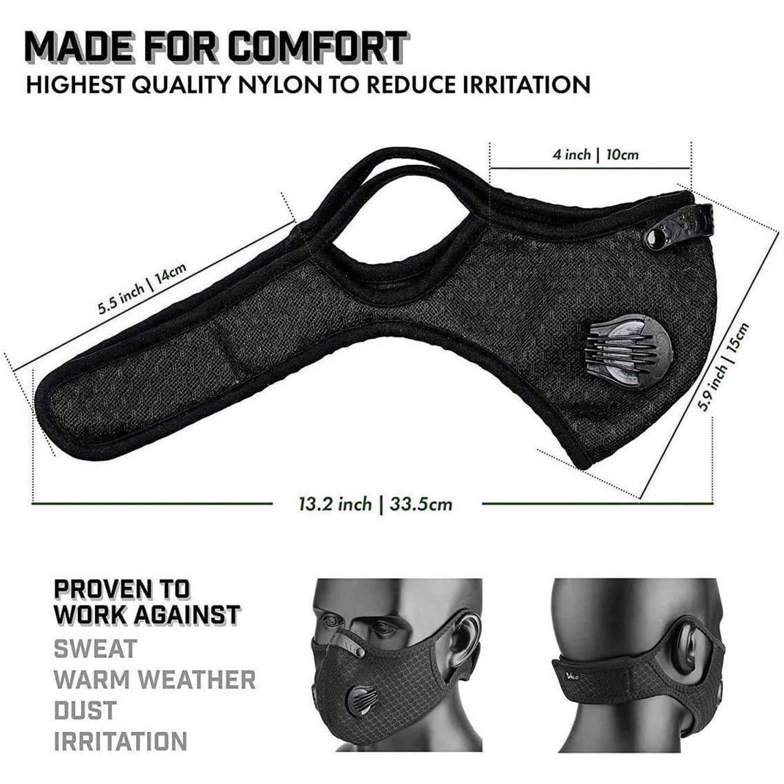 Unisex Windproof Riding Mask A - đánh giá và giá Anti Pollution Mask