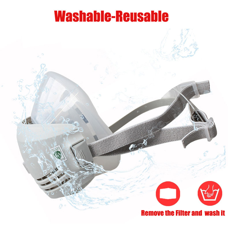 Ốp Chống Bụi Mặt Nạ Mặt Nạ Phò - đánh giá và giá Respirator Half Face